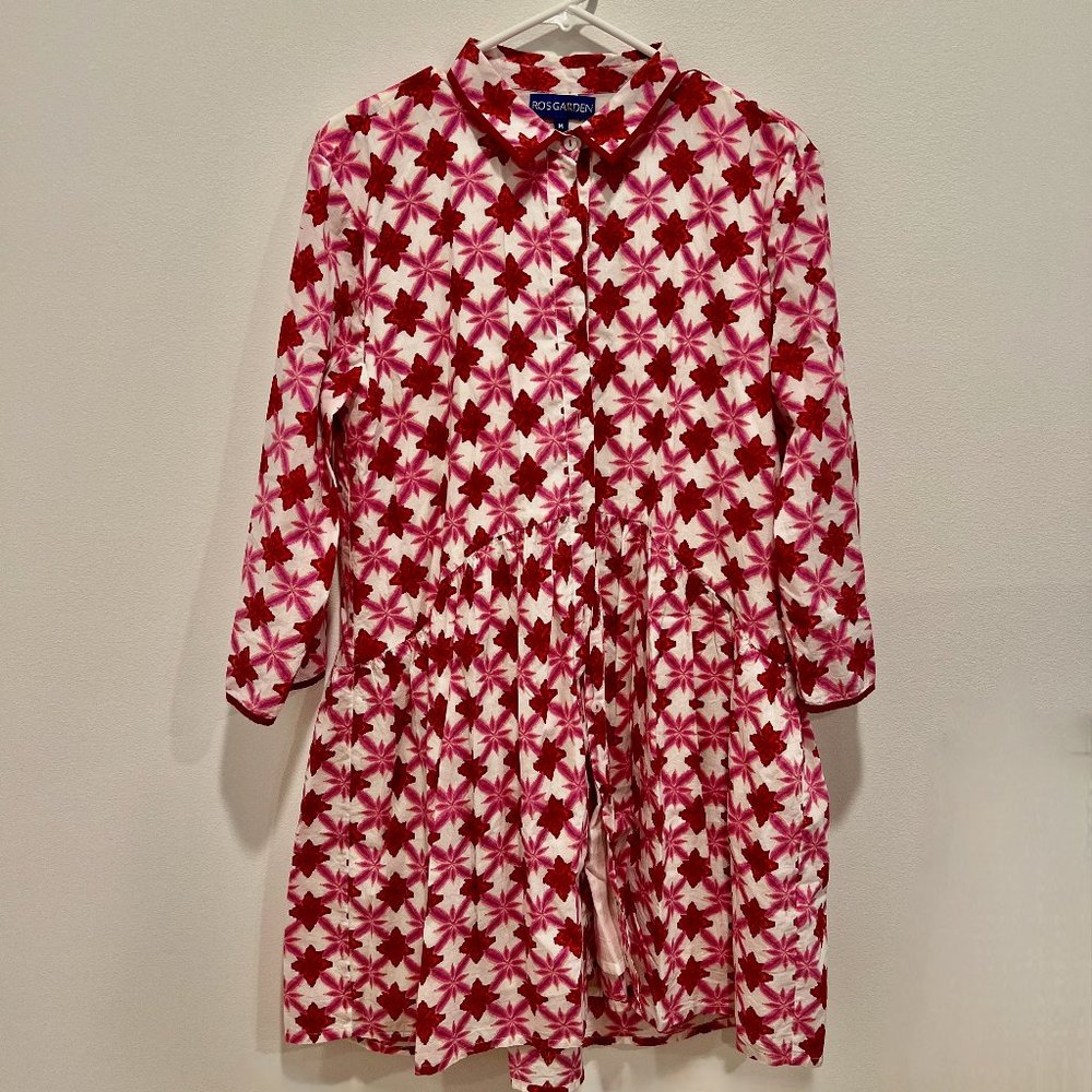 Anthropologie x Ro's Garden Deauville Cover-Up Dress Size M